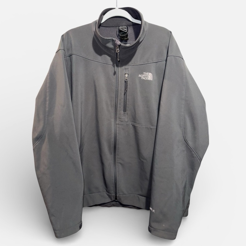 The North Face Big/Tall Men's Apex soft shell grey Performance Jacket size xxl